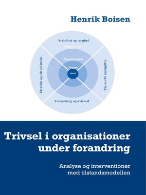 cover image of Trivsel i organisationer under forandring